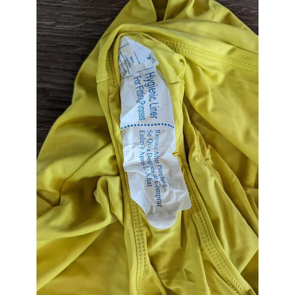 Andie Swim The Asbury One Piece Honeysuckle Yellow Eco Nylon Size XL - Picture 3 of 5